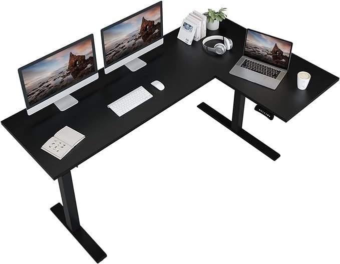 FlexiSpot Pro Corner Desk Dual Motor L Shape Standing Desk (63" x 40") $300 & More + Free Shipping