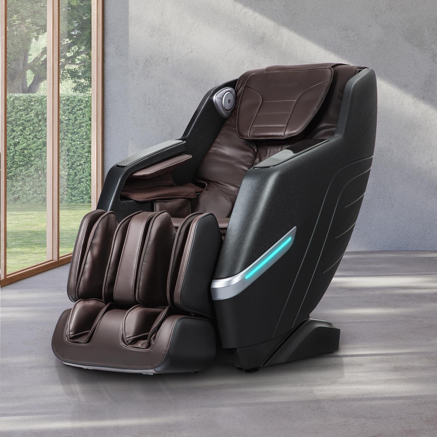 Osaki AmaMedic Silo 2D Zero Gravity Massage Chair SL w/ Foot Roller (Brown) $899 + Free Shipping
