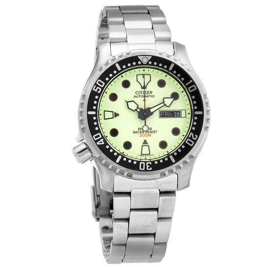 CITIZEN  Promaster Marine Automatic Full Lume Green Dial Men's Watch $192 + Free Shipping