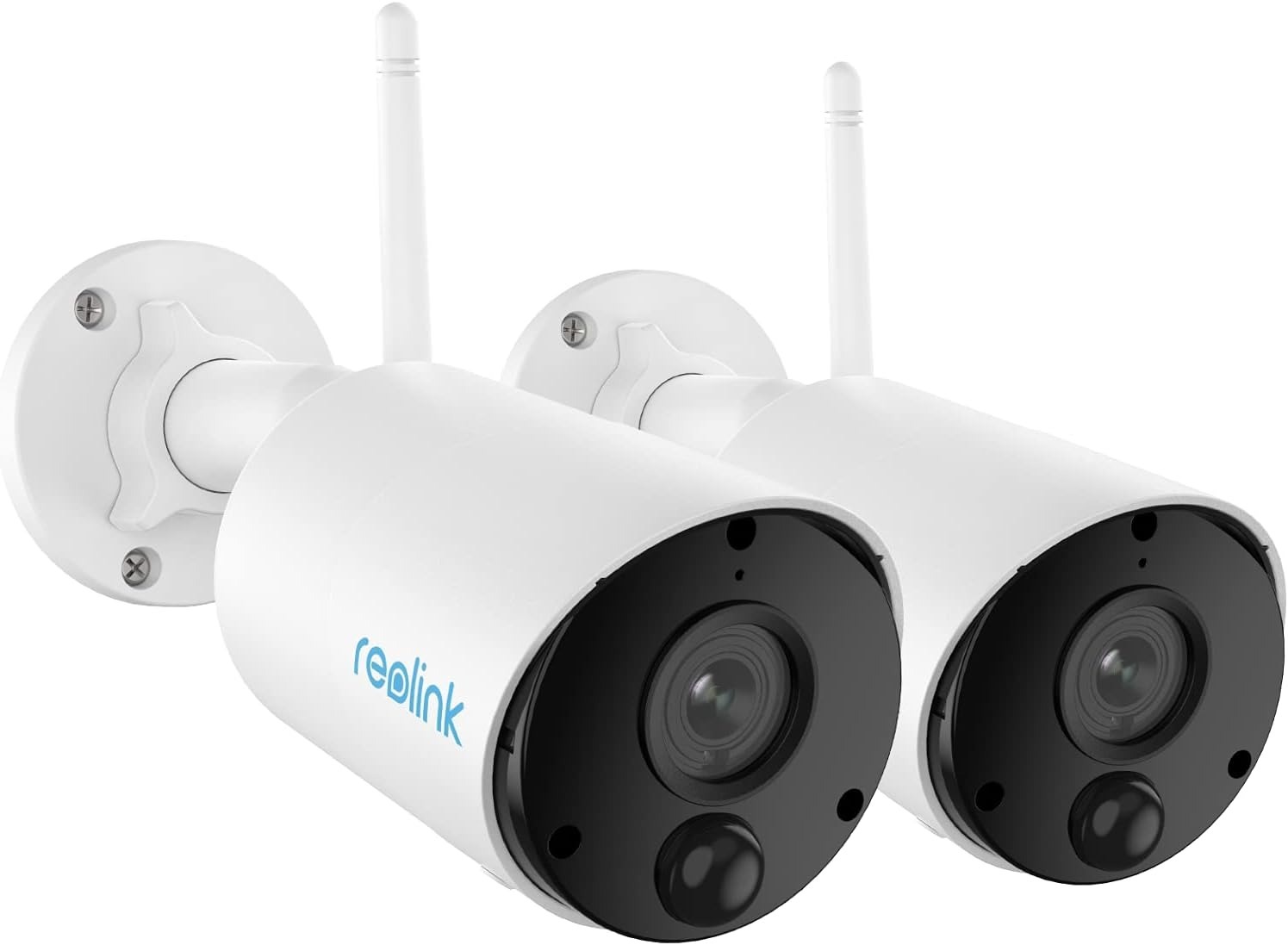 2 Pack Reolink Argus Eco 3MP IP65 Weatherproof Wireless Night Vision Outdoor Security Camera w/ 2-Way Audio $91 + Free Shipping