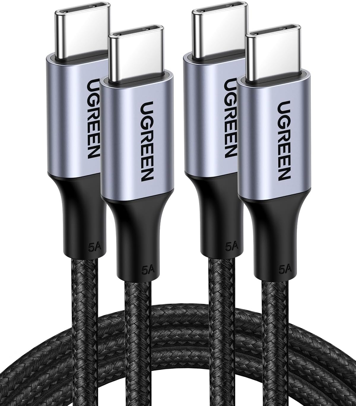 2-Pack 3.3' UGREEN USB C Charger Cable 60W $9.49 & More + Free Shipping w/ Prime or orders $35+