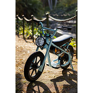 Droyd 24V 200W Weeler Mini eBike (White or Blue, for Kids 6+) $229 + Free Shipping