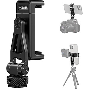 NEEWER GA010 Metal Phone Tripod Mount $9.91 + Free Shipping w/ Prime or orders $35+