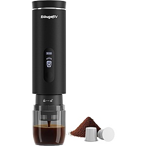 BougeRV Portable Car Coffee Maker $85 + Free Shipping