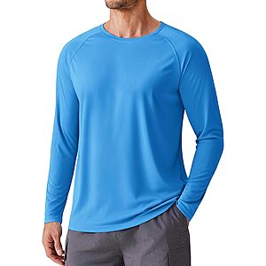 PINSPARK Mens' Long Sleeve UPF 50+ Fishing Shirts (various)