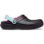 Crocs: Men's or Women's Classic Lined Clogs (Various Colors) from $27 + Free S&amp;H on $60+