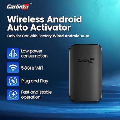Carlinkit CPC200-A2A - CarlinKit Wireless Android Auto Factory Wired to Wireless (Model Year: 2015 to 2022) - $42 Shipped
