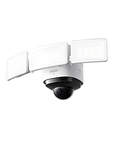 Eufy Security S330 Floodlight Cam 2 Pro, 360-Degree Pan & Tilt Coverage, 2K Full HD, 3,000 Lumens, Smart Lighting, Weatherproof, On-Device AI Subject Lock and Tracking - $230!