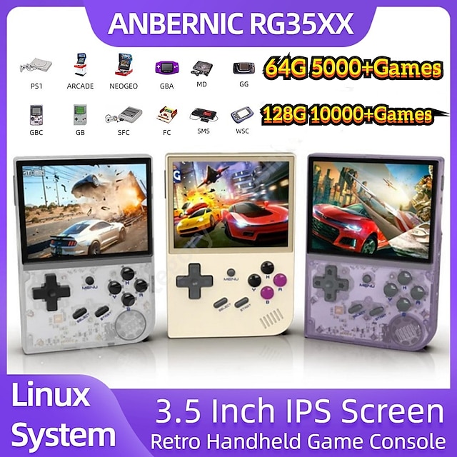 anbernic rg35xx h retro handheld game console review