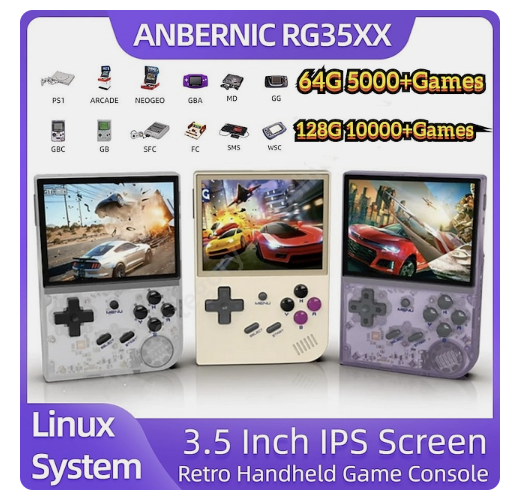 Anbernic RG35XX H Review: Budget Horizontal Handheld 