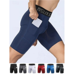 2x Men's Compression Workout Shorts with Phone Pocket - $13 Shipped!