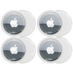 Apple AirTags 4-Pack with Keychain Silicone Case and Voucher - $129.98 + FS