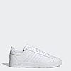 adidas men Grand Court Shoes (Cloud White / Cloud White / Ecru Tint) $22.2