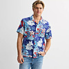 DC Comics Superman Men's Floral Woven Button-Down Shirt $12.6