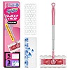 Swiffer Sweep &amp;amp; Mop Deluxe, Wicked Limited Edition Pink, 1 Device, 5 Sweep Refills, 3 Mop Refills $14.94