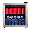 Arctic King 48-Can Stainless Steel Beverage Fridge &amp;amp; Cooler with Electrical Control, ARV48B1AST $78.84