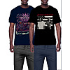 2-Pack Men's Graphic Tee Shirt, Flag Sketched Low $9.18