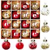 Prime Members: DeckTheHalls Christmas Ball Ornaments Set, Clear Xmas Decor for Crafts, Reusable DIY Festive Tree Decorations $7.99