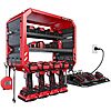 Red Power Tool Organizer Wall Mount with Charging Station $29.99