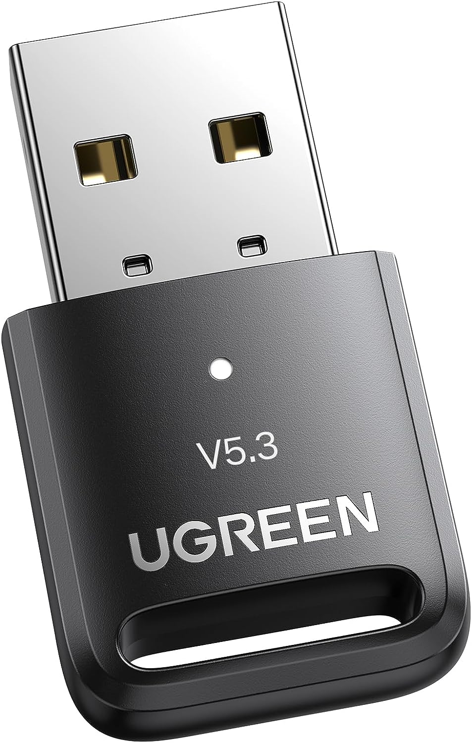 UGREEN Bluetooth Adapter for PC, 5.3 Bluetooth Dongle, Plug & Play for Windows 11/10/8.1, Bluetooth Transmitter & Receiver for Keyboard/Mouse/Headphone/Speakers/Printer $10.44