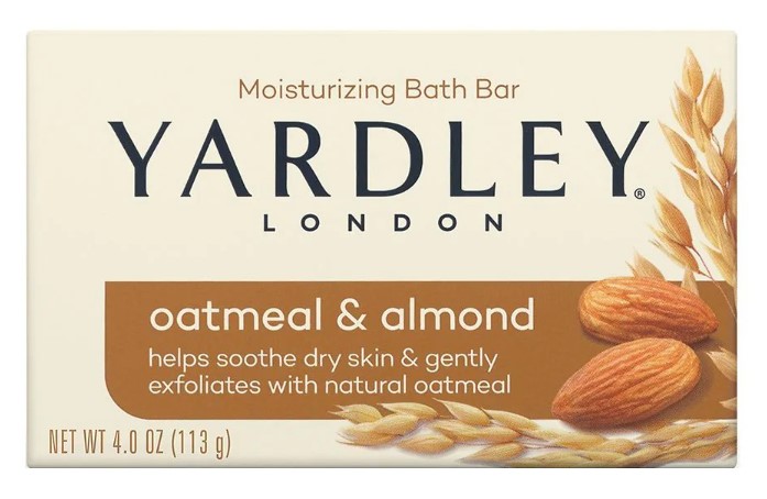 Yardley Oatmeal and Almond Bar Soap, Oatmeal & Almond, 4 Ounce $1.19