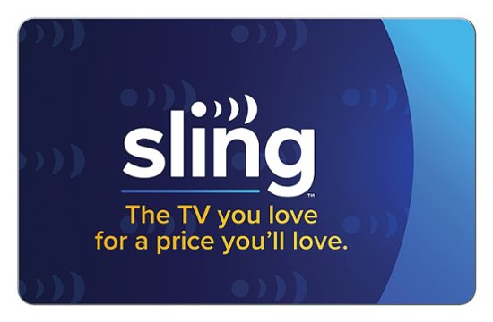 Sling TV - $100 Gift Card [Digital] $85