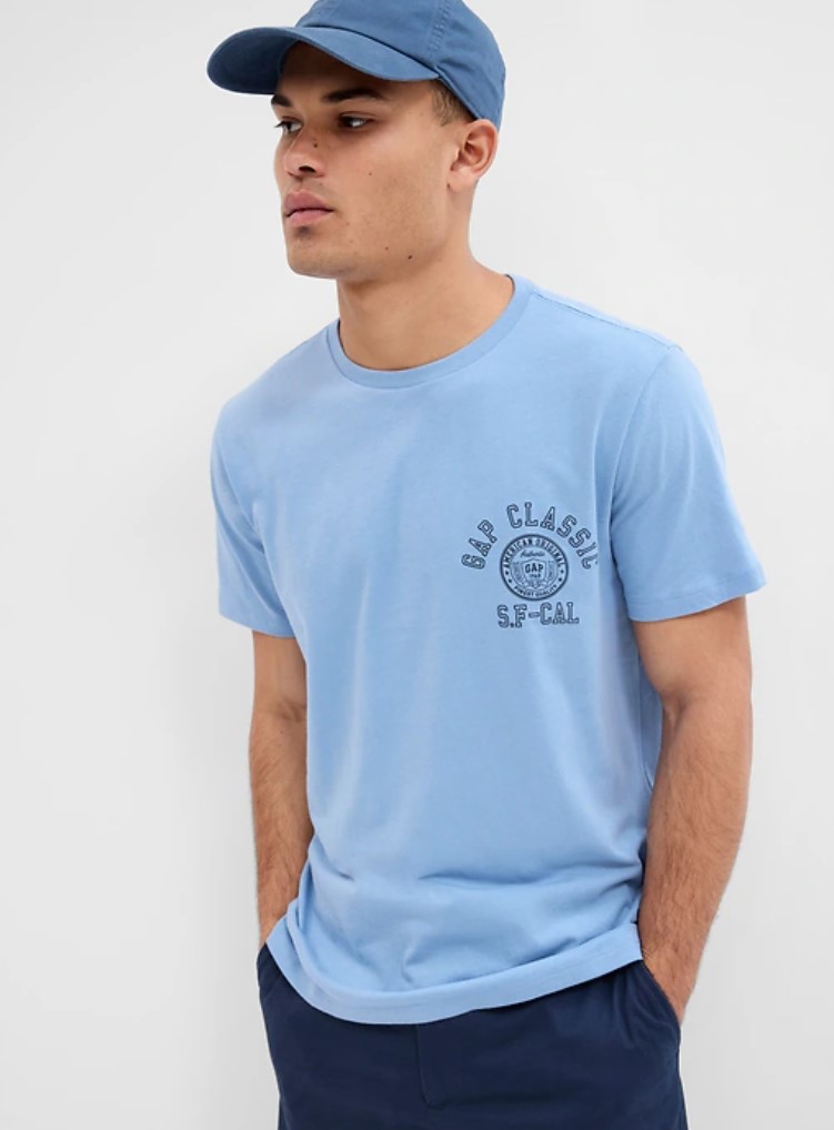 Gap Factory: Men's Gap Graphic T-Shirt $4.8