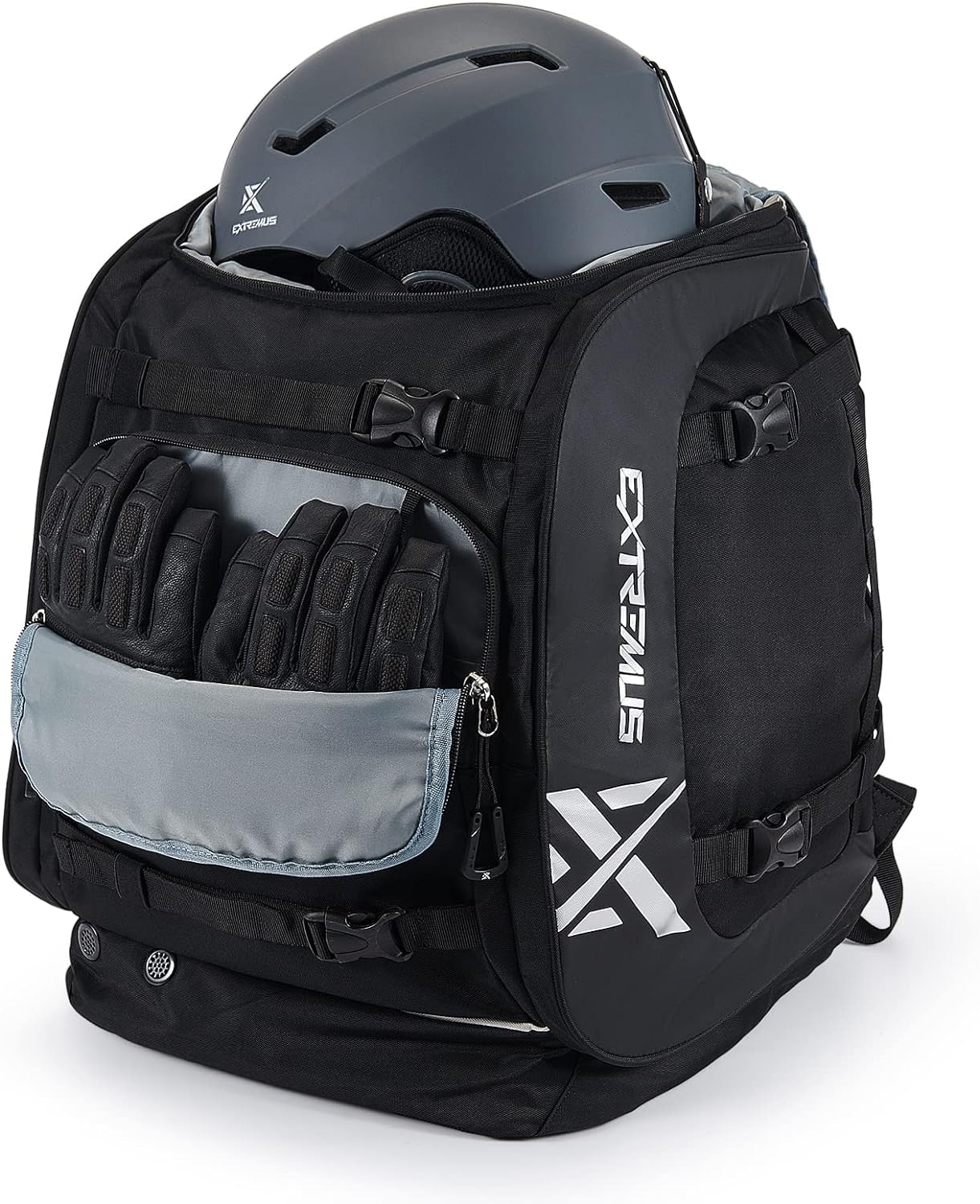 Extremus 65L Waterproof Ski Boot Bag (Fits Boots, Helmet, Goggles