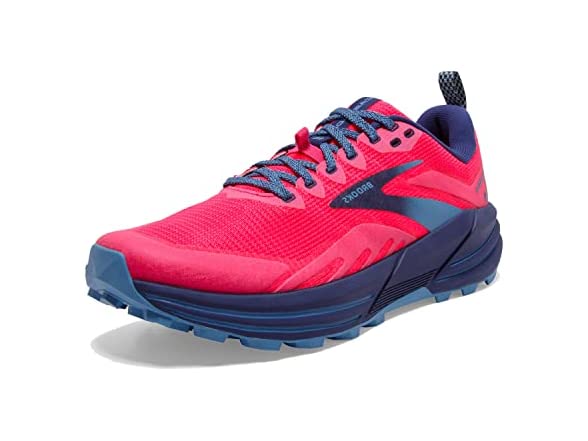 Brooks Women's Cascadia 16 Running Shoes (Pink/Flambe/Cobalt Only) $70.99