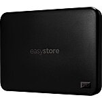 WD - Easystore 2TB External USB 3.0 Portable Hard Drive - Black $64.99