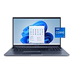 ASUS Vivobook Laptop: i7-1255U, 15.6" 1080p Touch, 16GB DDR4, 512GB SSD $429 + Free Store Pickup