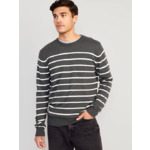 Old Navy: Men's Striped Crew-Neck Sweater $6.98