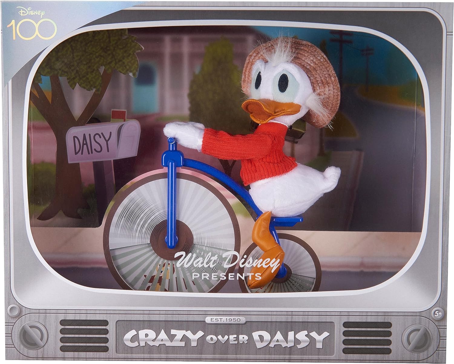 Prime Members: Disney 100 Years of Wonder “Crazy Over Daisy” Donald Duck Collectible Plush Stuffed Animal $11.99 at Amazon