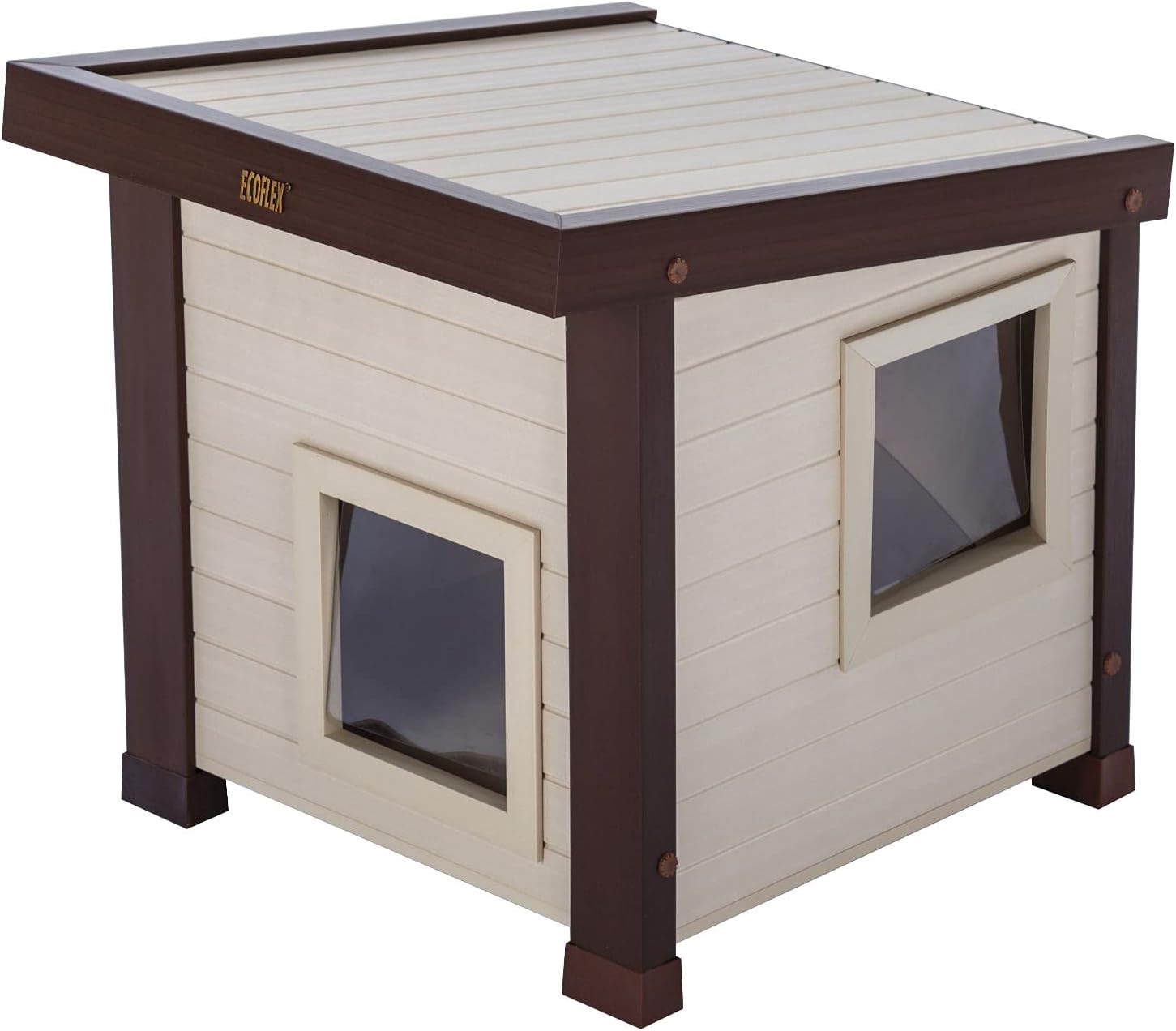 New Age Pet ecoFLEX Albany Outdoor Feral Cat House $45.6 at Amazon