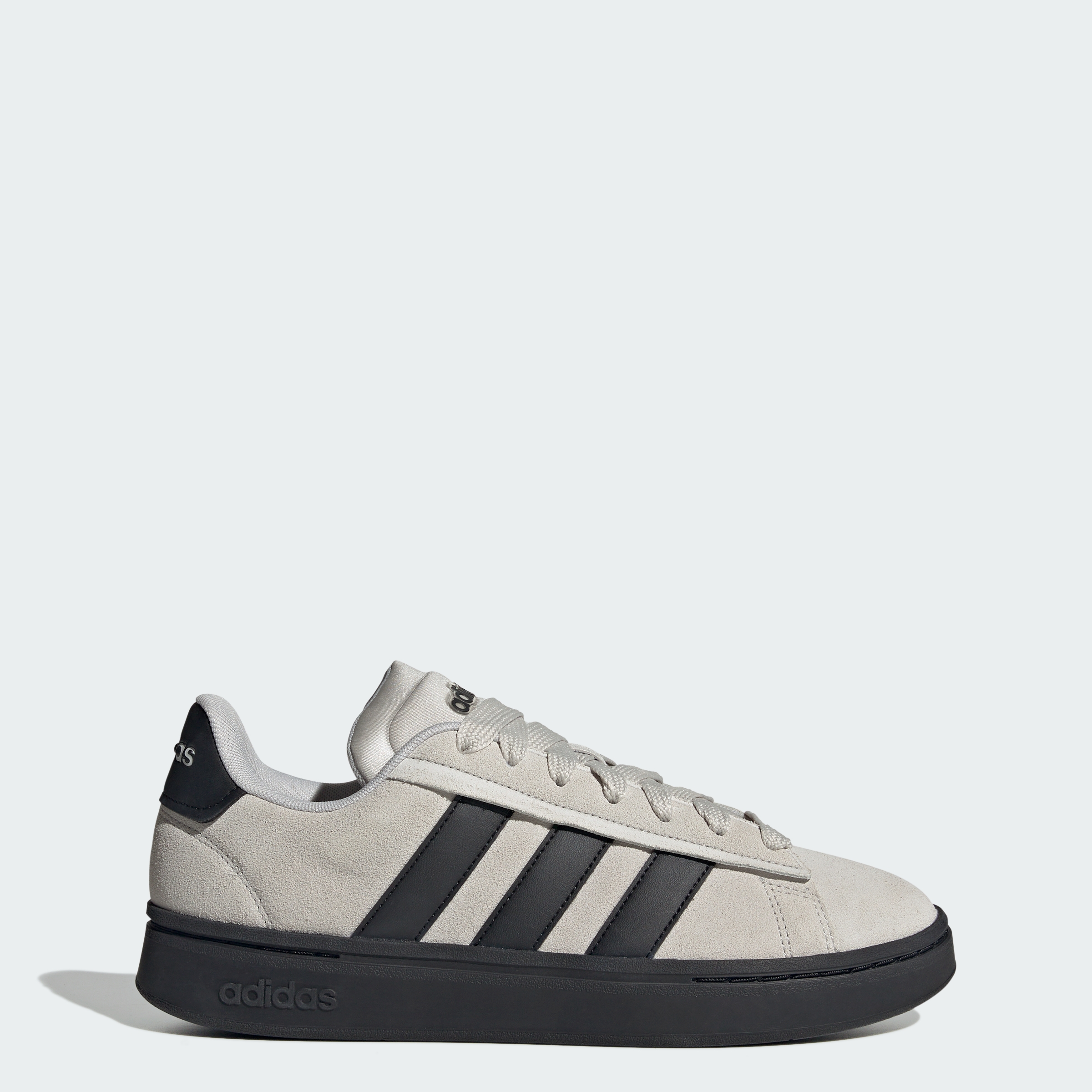 adidas men Grand Court Alpha Shoes (Grey One / Core Black / Core Black) $20.8