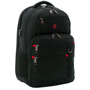 Swiss Tech Navigator Backpack with Padded Laptop Section $  27.34