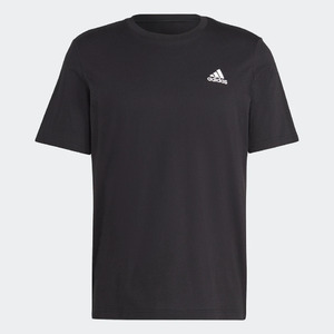 adidas Men's Essentials Single Jersey Embroidered Small Logo Tee (Black) $6 + Free Shipping