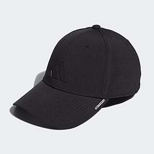 adidas Men's Gameday 4 Stretch Fit Hat (Black, S/M or L/XL) $10.20 + Free Shipping