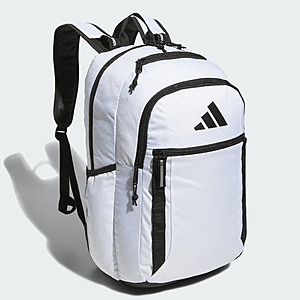 adidas Excel 7 Backpack (White / Black) .60 + Free Shipping