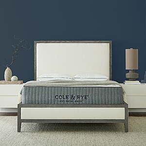14" Cole & Rye ArticSky Premium Hyper Cooling Gel Plush Memory Foam Hybrid Mattress with Bonus Pillows, Twin $164