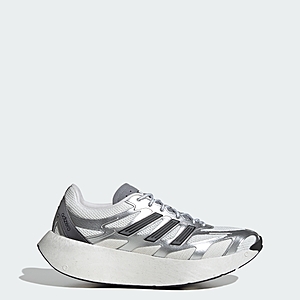 adidas men Adizero Aruku Shoes  (Silver Metallic / Crystal White / Grey T) .40 + Free Shipping