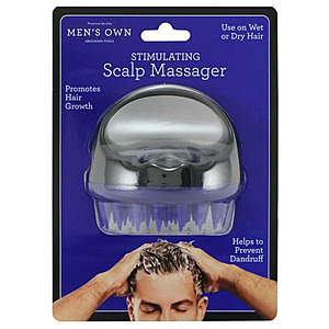 MEN'S OWN Stimulating Scalp Massage Brush .50