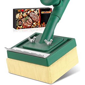 Prime Members: Grill Brush Bristle Free with Scraper $9.99