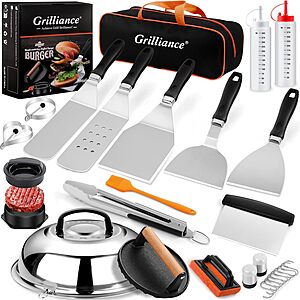 27-pc Grilliance Griddle Accessories Kit 