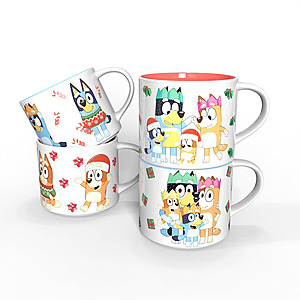 4-Pack Zak Designs 15oz Ceramic Holiday Mugs in Gift Box (Various) $7.91