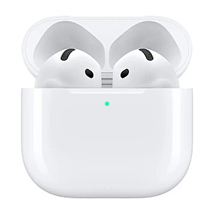 Refurbished Very Good: Apple AirPods 4 w/ Active Noise Cancellation $84.99