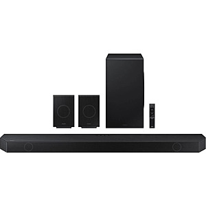 Refurbished Excellent: Samsung 656W 11.1.4-Ch 656W Dolby Atmos Soundbar System HW-Q990D/ZA $829.98