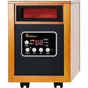 Dr Infrared Heater 1500-Watt Portable Space Heater $87.70 + Free Shipping