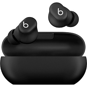 Open Box: Beats by Dr. Dre Solo Buds Wireless Bluetooth Earbuds (Matte Black) $38.40