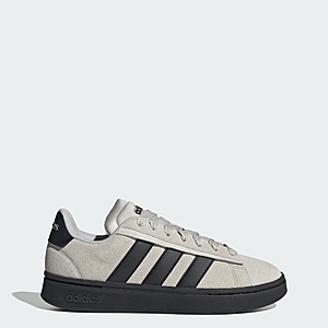adidas Men's Grand Court Alpha Shoes (Grey One / Core Black) $20.80 + Free Shipping